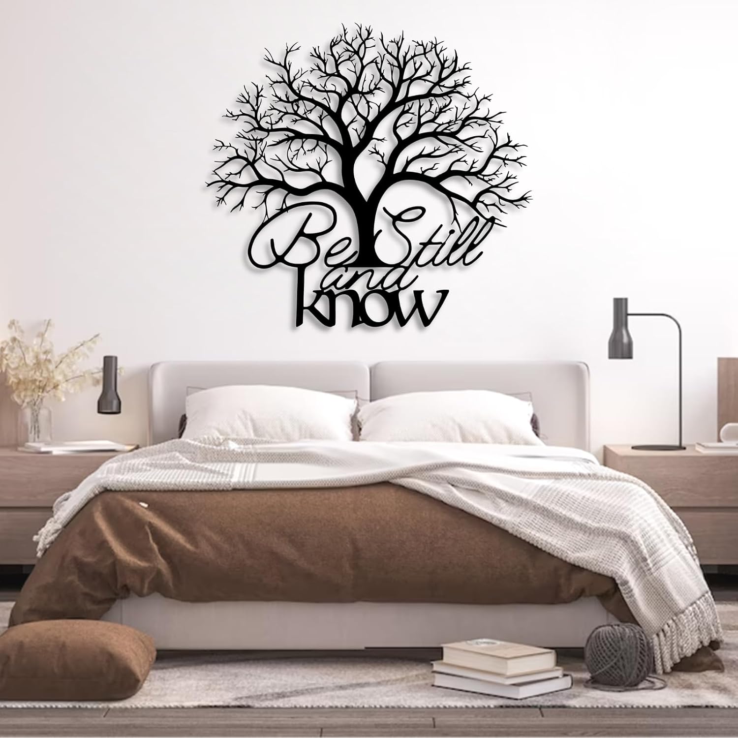 Christian Tree Scripture Metal Wall Art