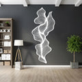 Modern Abstract Line Metal Wall Decor