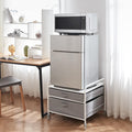 Rolling Drawer Mini Fridge Storage Stand