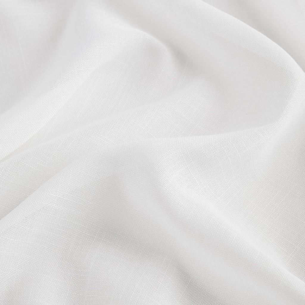 Linen Textured Pinch Pleat Sheer Curtains